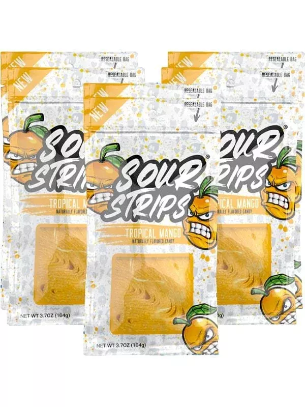Sour Strips Tropical Mango