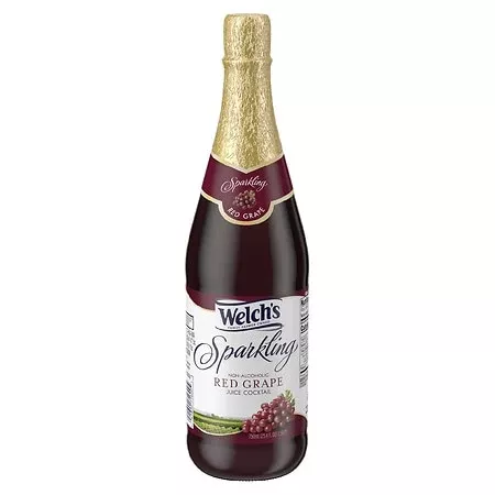 SPARKLING RED GRAPE JUICE COCKTAIL, RED GRAPE