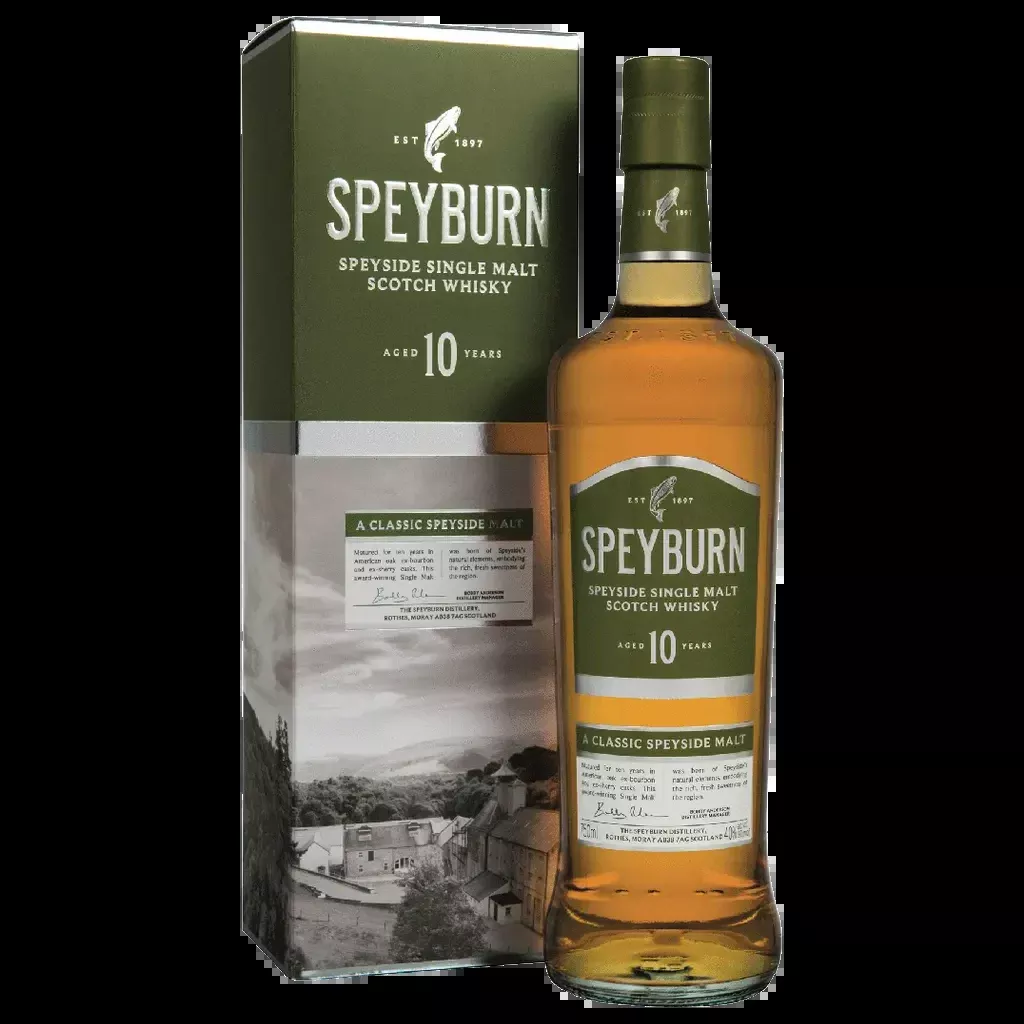 Speyburn 10 Year Old Speyside Single Malt Scotch Whisky 750ml