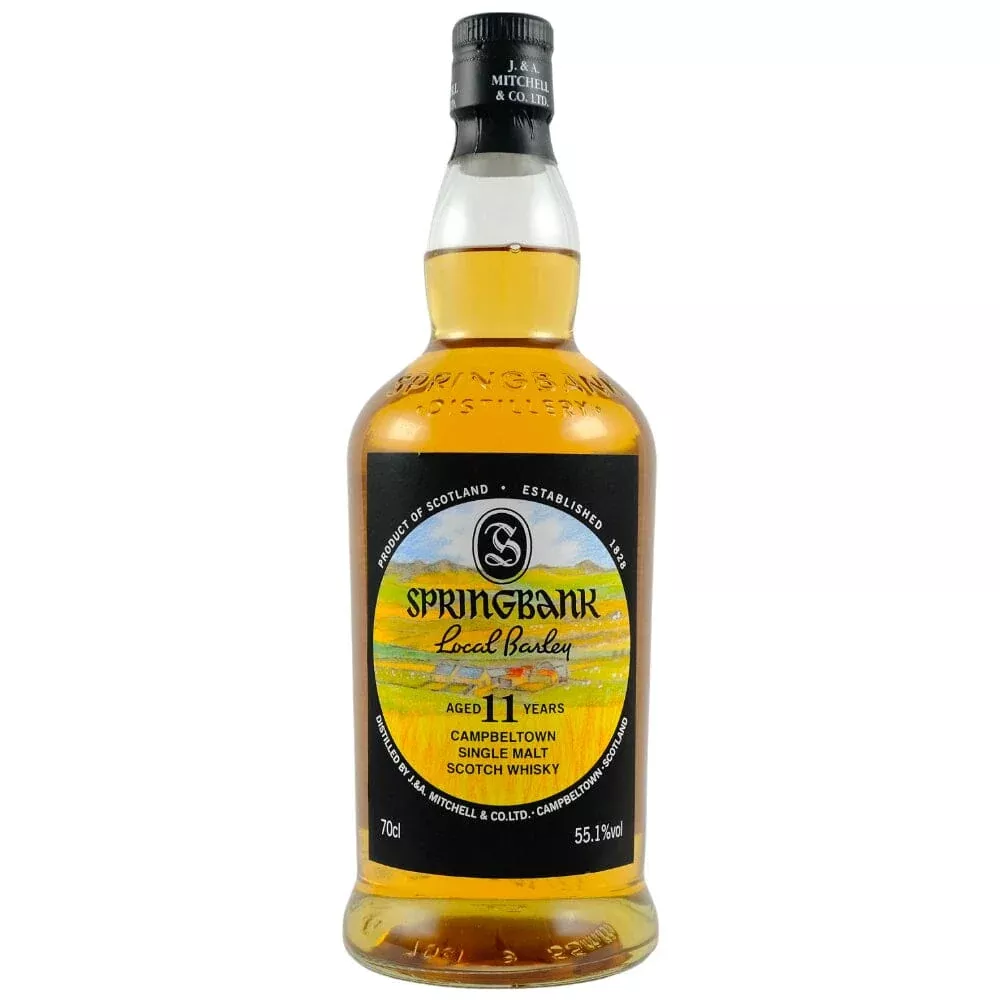 Springbank 11 Year Old Local Barley 110.2 Proof
