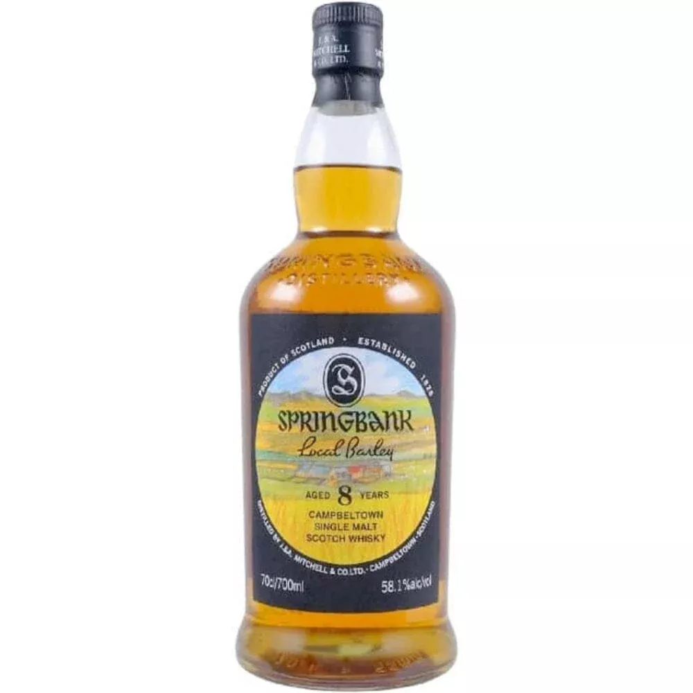 Springbank Local Barley 8 Year Single Malt Scotch Whisky 2025 Release
