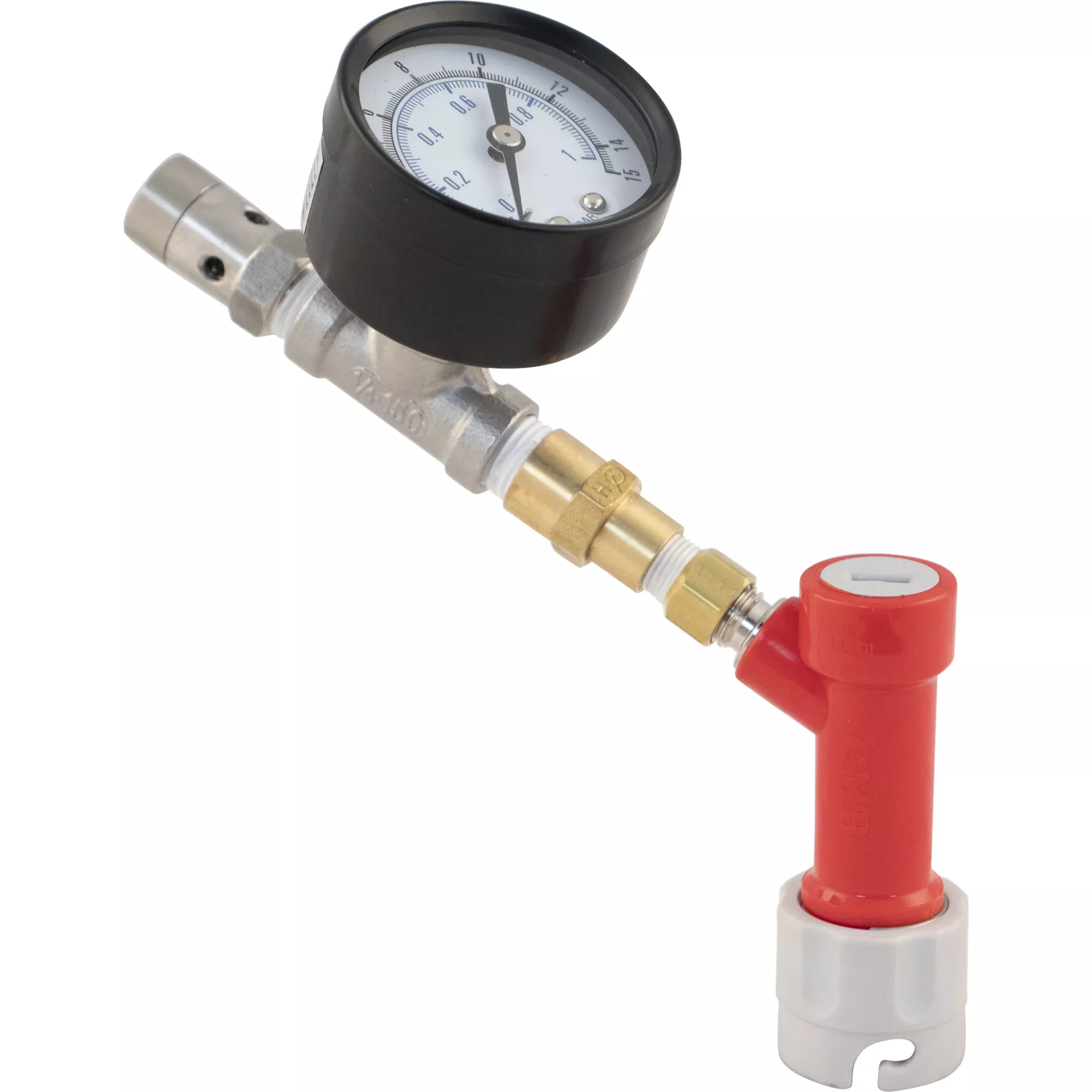 Spunding Valve (With Gauge) - Pin Lock Quick Disconnect (QD)