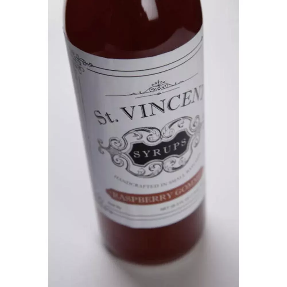 St. Vincent Syrups Raspberry Gomme