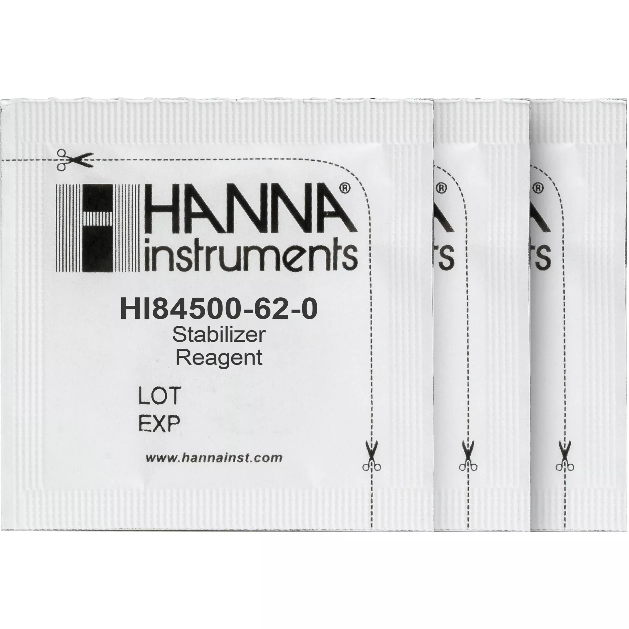 Stabilizer Powder Packets for Sulfur Dioxide Mini Titrator - 100 Packets (Hanna# HI84500-62)