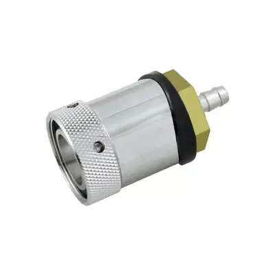 Stainless Steel Column Shank - 3/16" Bore - 1/4" Barb