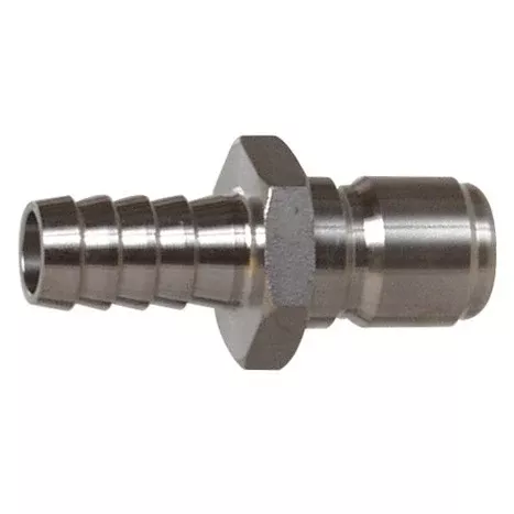 Stainless Steel Quick Disconnect (QD) - Male QD x 1 /2 in. Barb