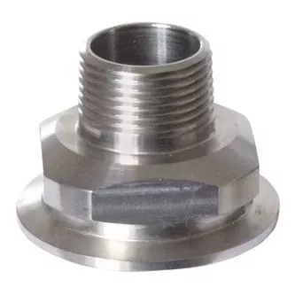 Stainless Tri-Clamp - 1 in. MPT x 2 in. T.C.