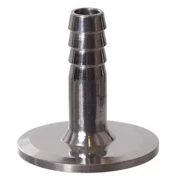 Stainless Tri-Clamp Barb - 1 /2 in. x 1.5 in. T.C.