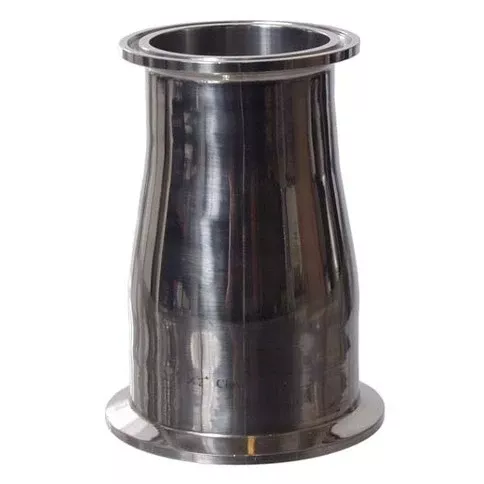 Stainless Tri-Clamp Reducer - 2 in. T.C. x 2.5 in. T.C.
