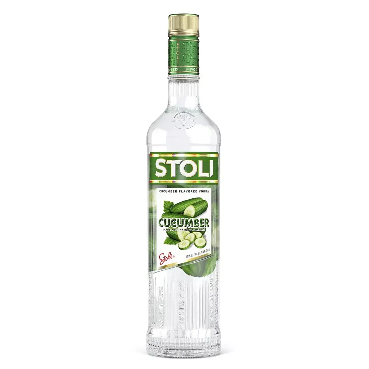 Stoli Cucumber Vodka Flavored 750 ML