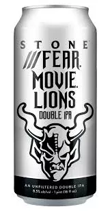 Stone Fear Movie Lions Hazy DIPA 16oz 6pk Can