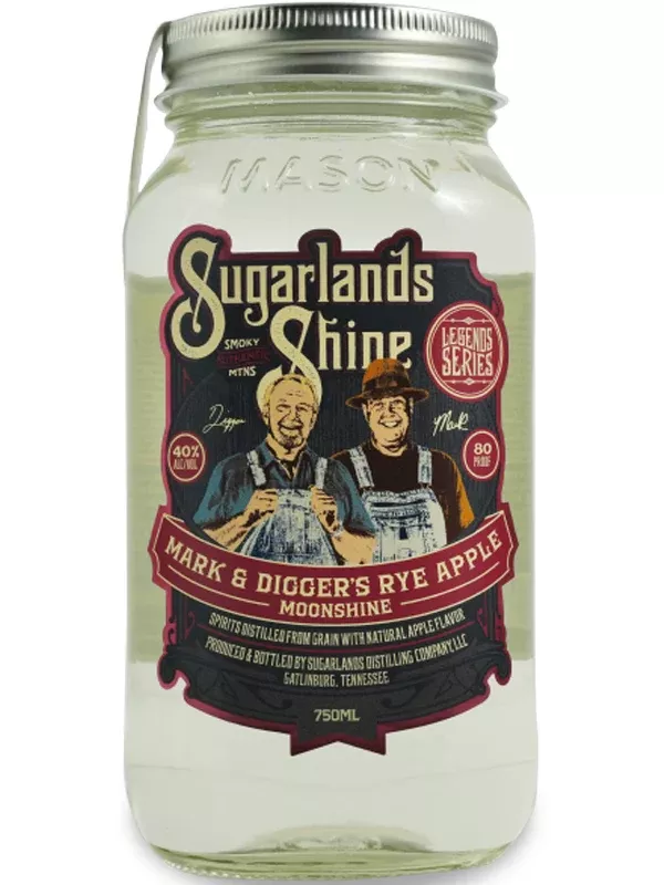 Sugarlands Mark & Digger's Rye Apple Moonshine