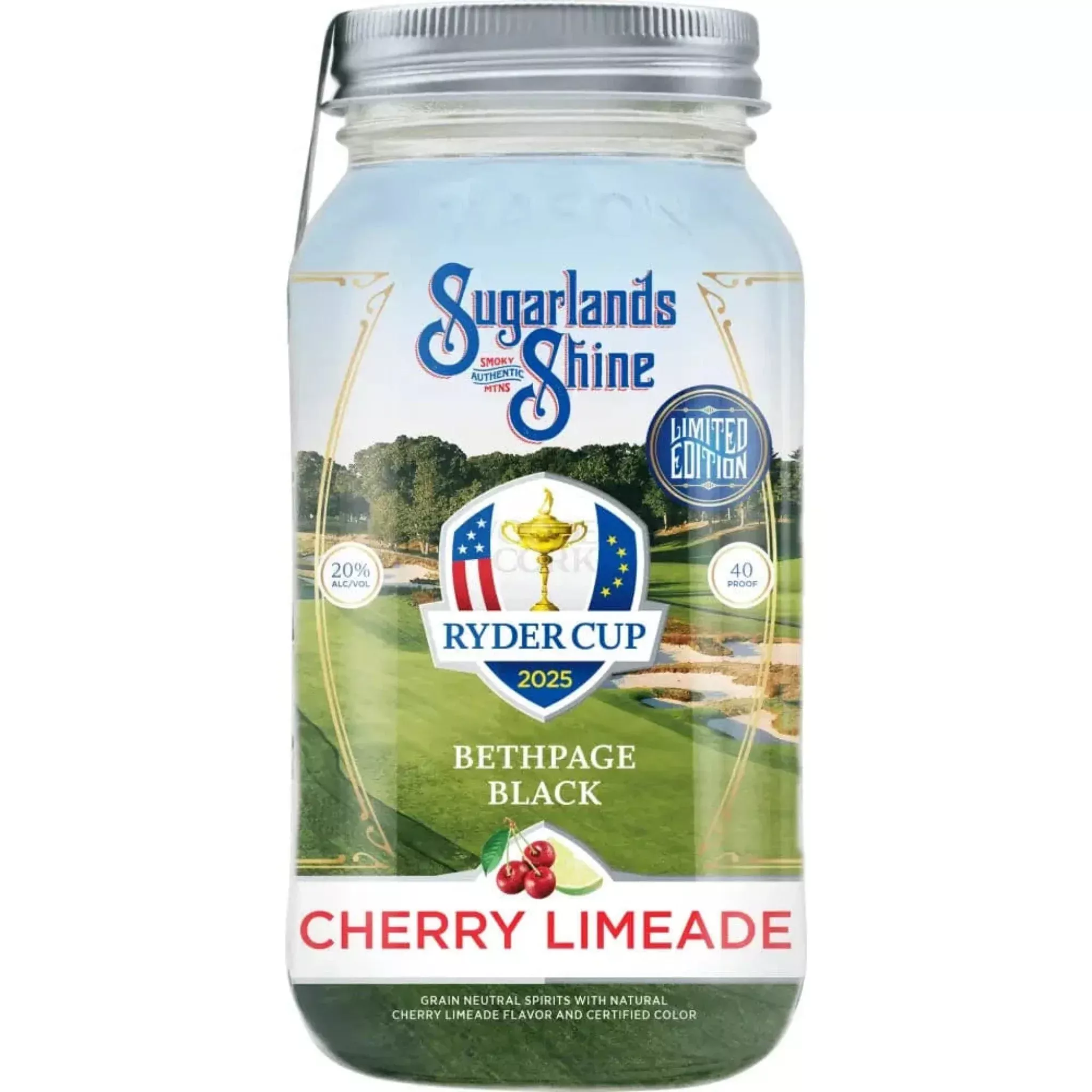 Sugarlands Ryder Cup Cherry Limeade Moonshine