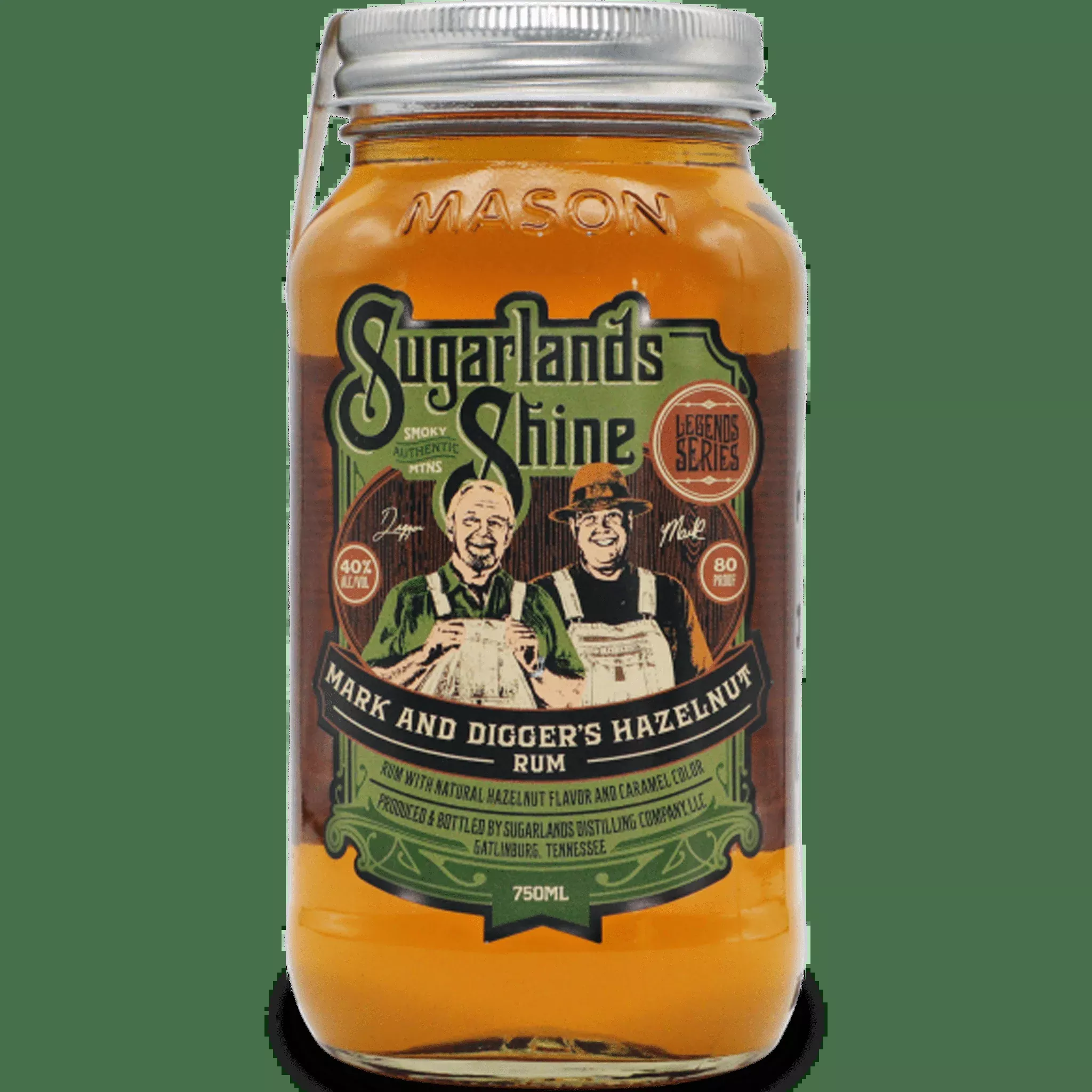 Sugarlands Shine Mark & Diggers Hazelnut Rum