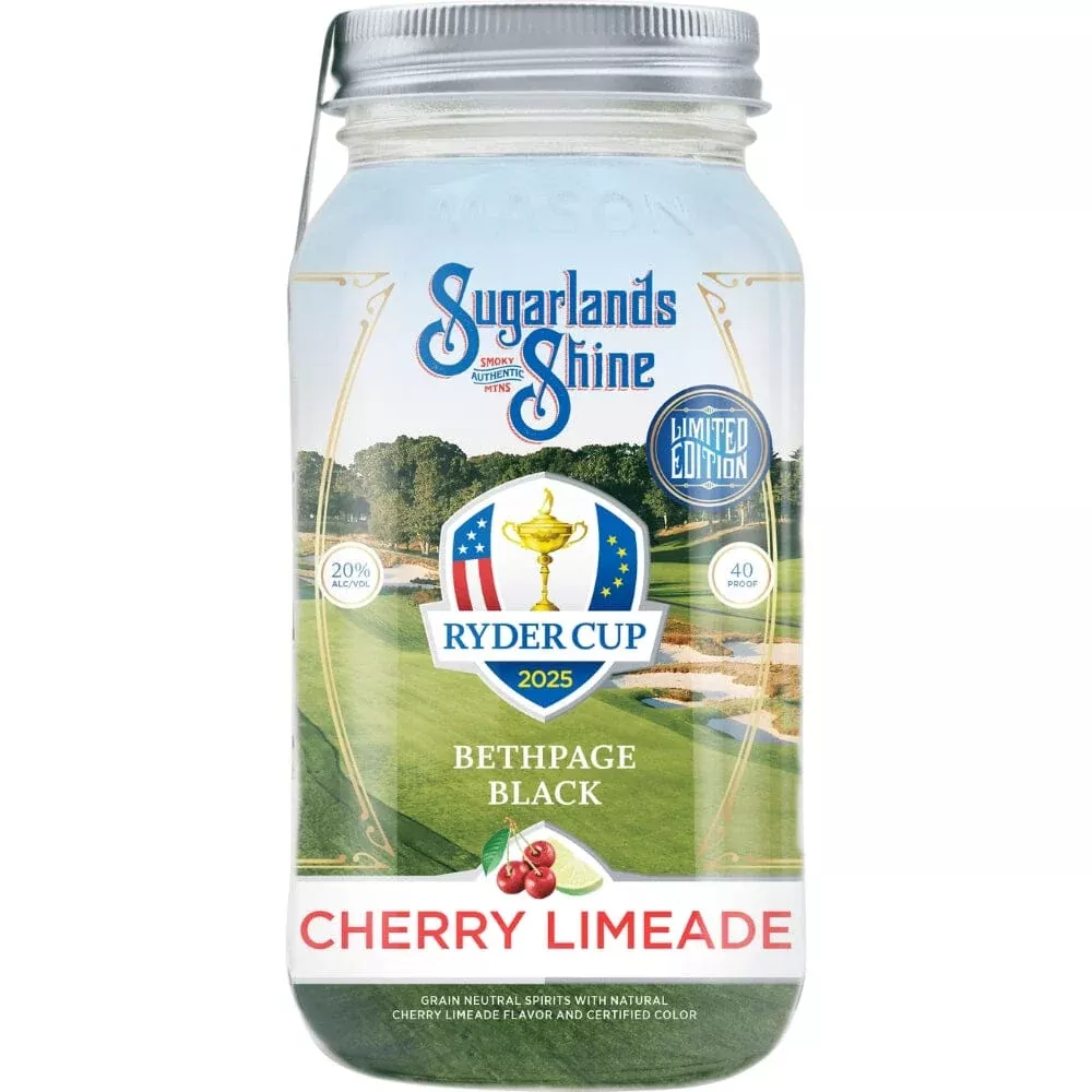 Sugarlands Shine Ryder Cup 2025 Cherry Limeade Moonshine 750ml