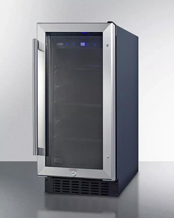 Summit 15" Wide Built-In Beverage Center, ADA Compliant - Black