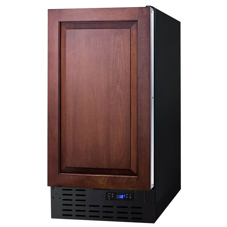 Summit 18" 8 lb. Drain-Free Icemaker - ADA Compliant - Panel-Ready Door