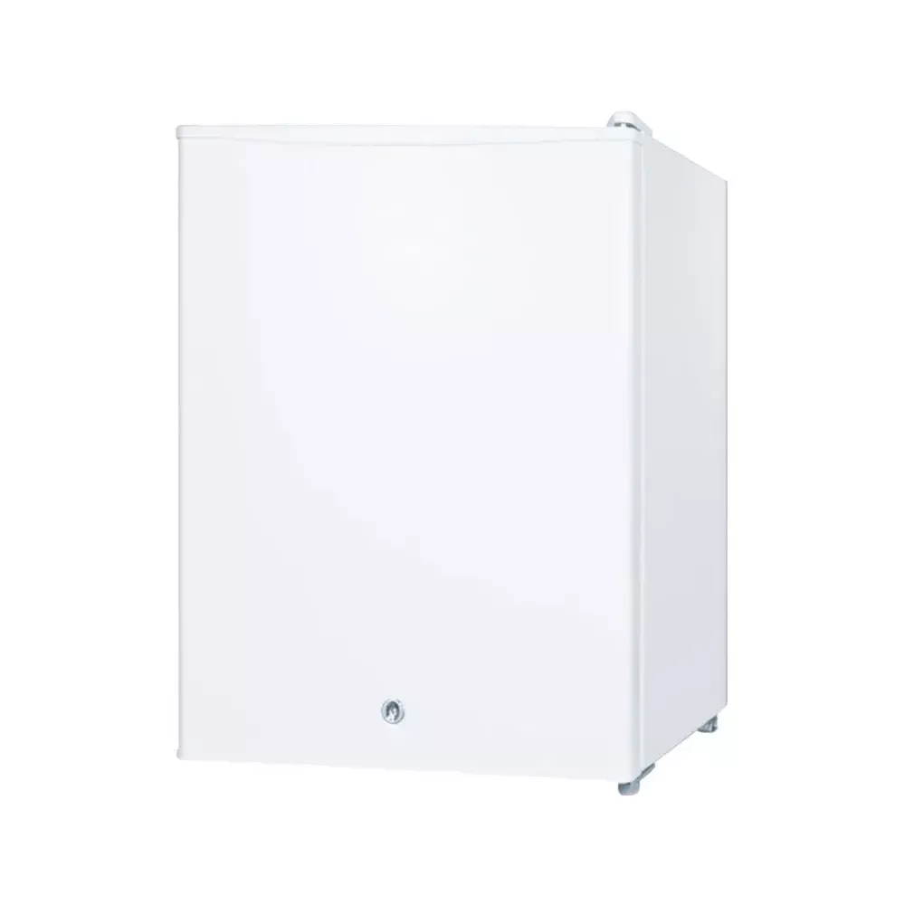 Summit 2.4 Cu. Ft. Compact All Refrigerator with Lock - White