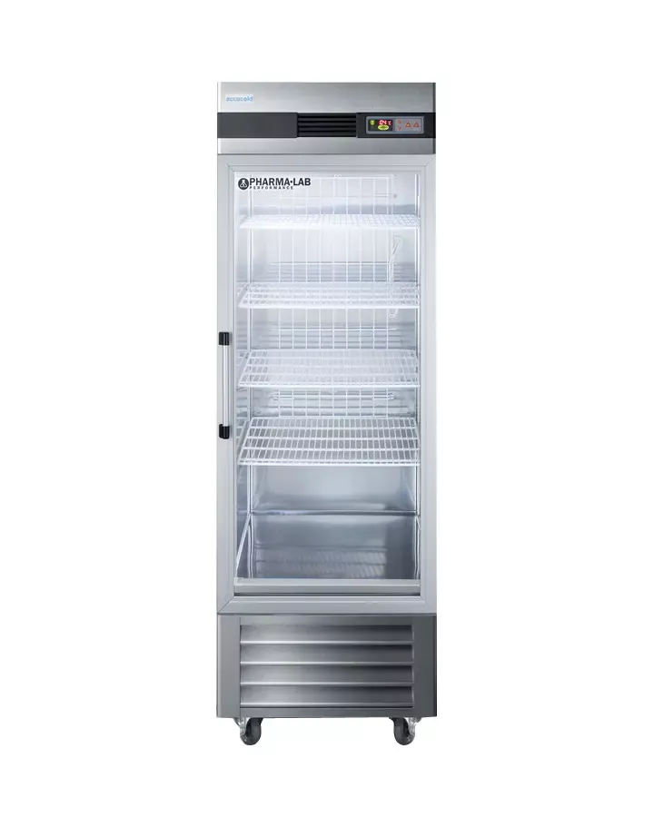 Summit 23 Cu.Ft. Glass Upright Pharmacy Refrigerator