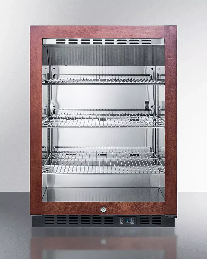 Summit 24" Wide Built-In Beverage Center Panel-Ready Door Trim