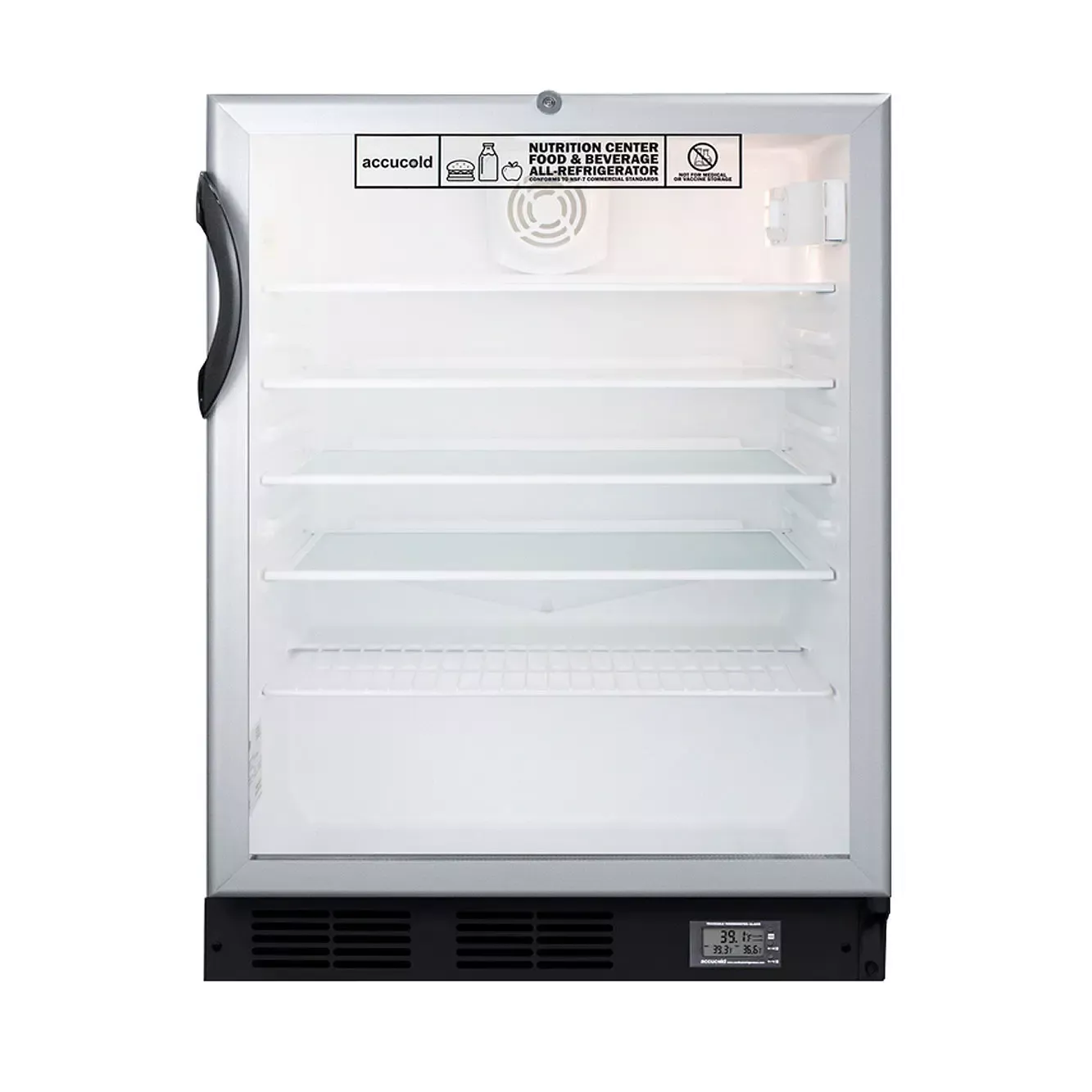 Summit 5.5 Cu. Ft. 24" Wide Commercial ADA Built-In All-Refrigerator
