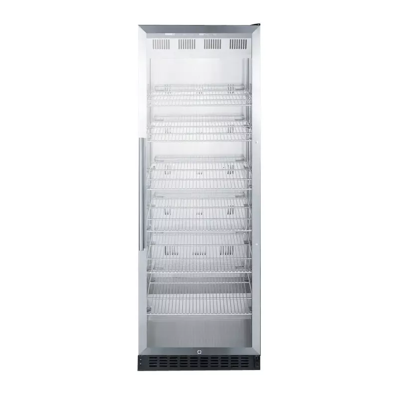 Summit Single Zone All Stainless Steel Right Hinge Commercial Beverage Center