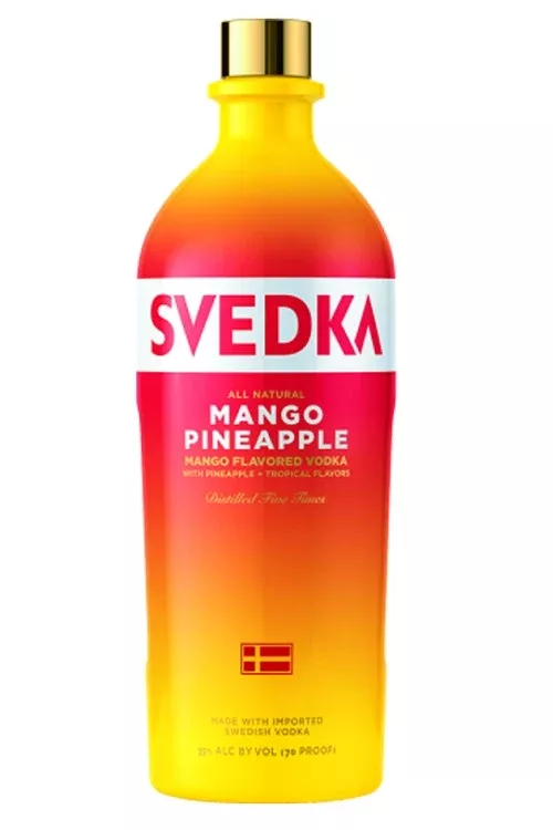 SVEDKA Mango Pineapple Flavored Vodka, 1.75 L Bottle, 70 Proof