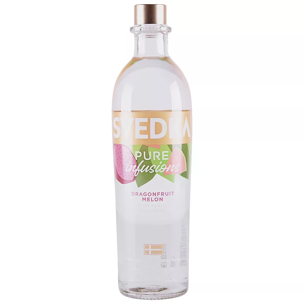 SVEDKA Pure Infusions Dragonfruit Melon Flavored Vodka, 750 mL Bottle, 60 Proof