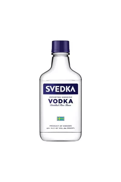 SVEDKA Vodka, 200 mL Plastic Bottle, 80 Proof