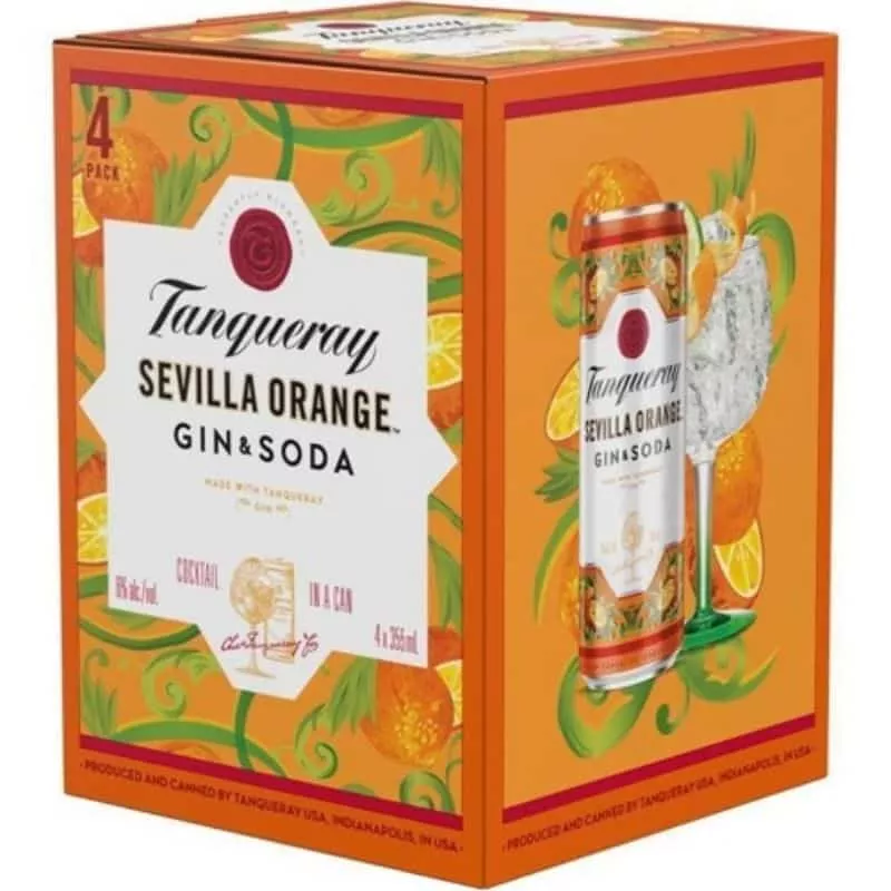 TANQUERAY SEVILLA ORANGE 4PK