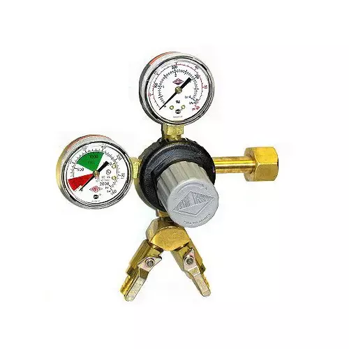 Taprite Commercial 2-Product Dual Gauge Primary Kegerator Regulator
