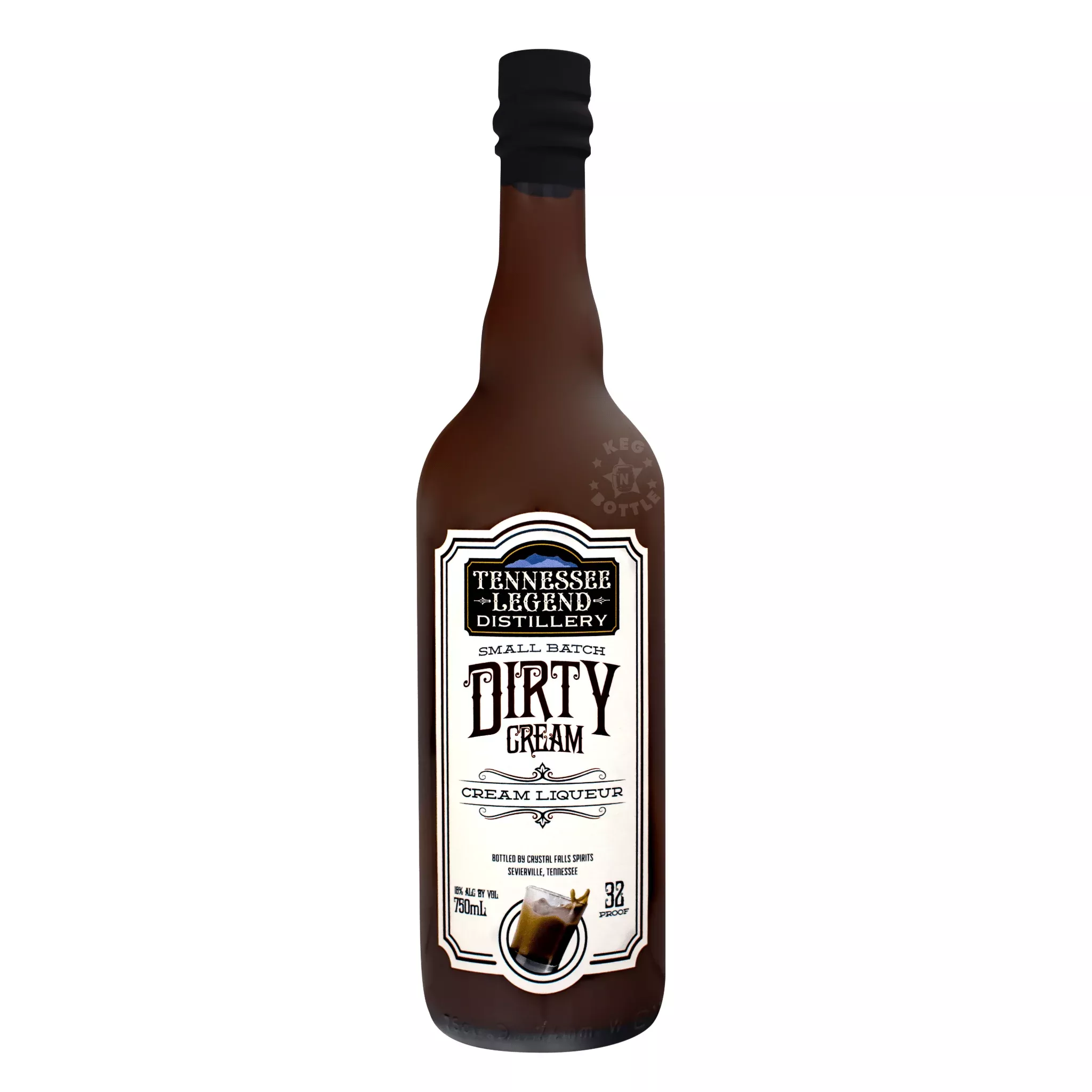 Tennessee Legend Dirty Cream Liqueur (750 ml)