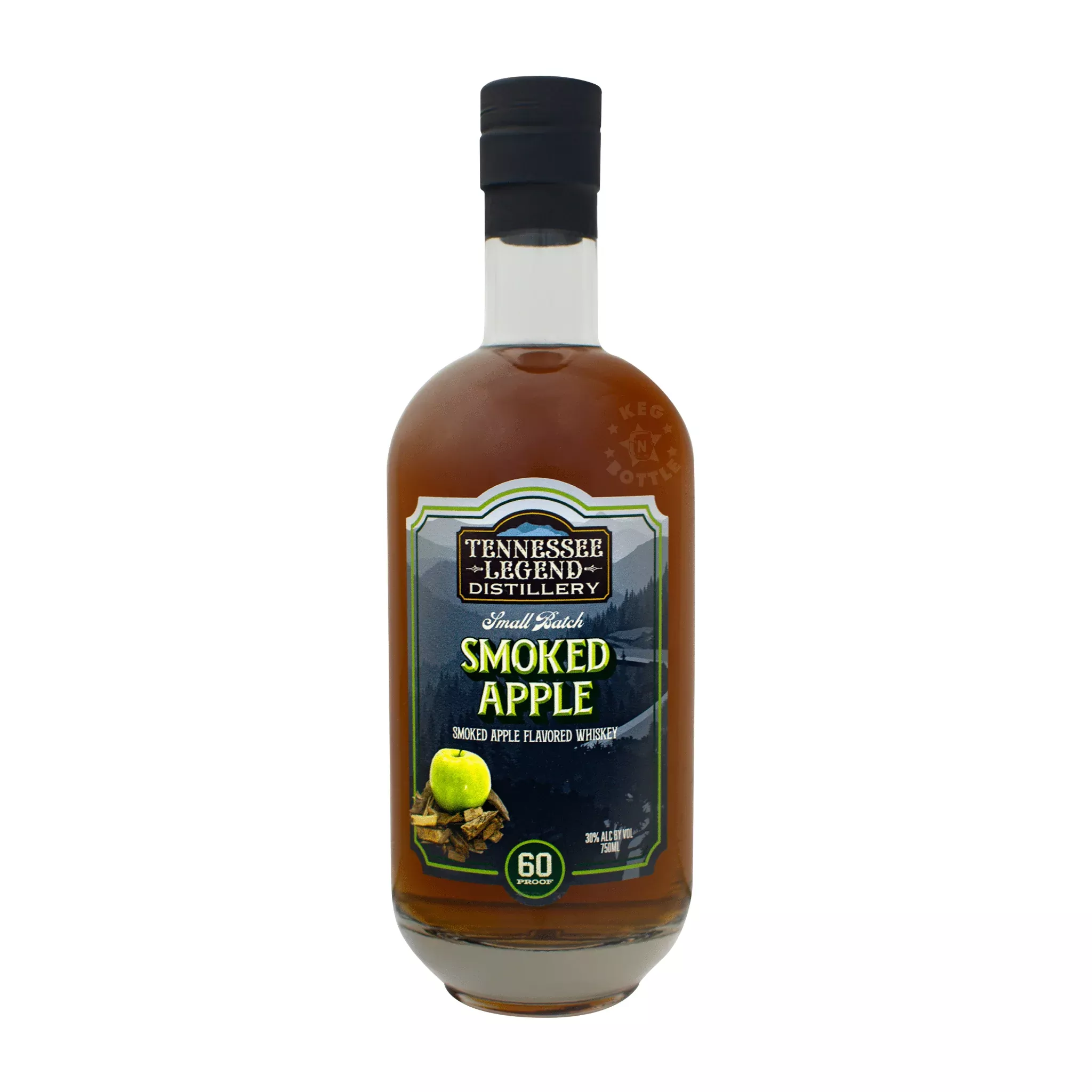 Tennessee Legend Smoked Apple Whiskey (750 ml)