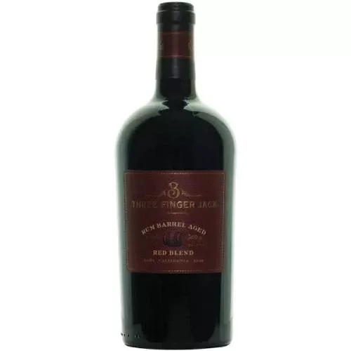 Three Finger Jack Red Blend Rum Barrell Aged - 750ML