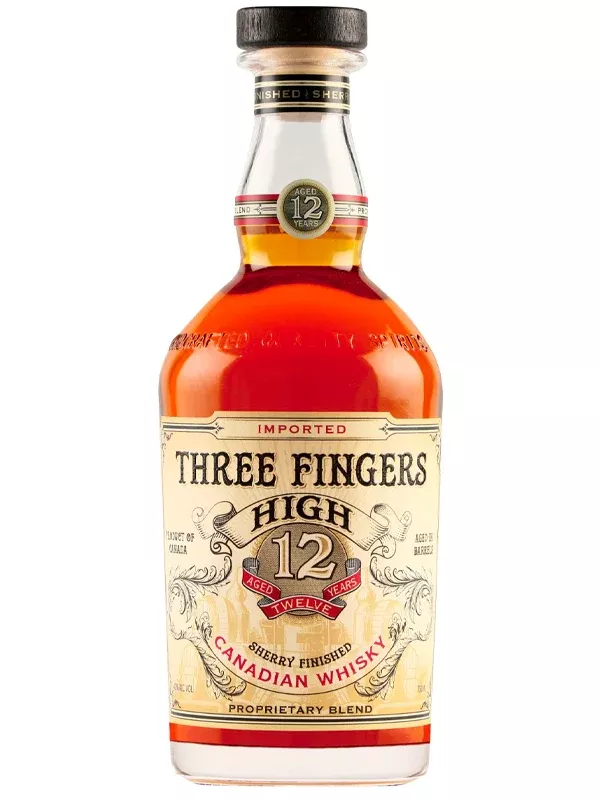 Three Fingers High 12 Year Old Canadian Whisky