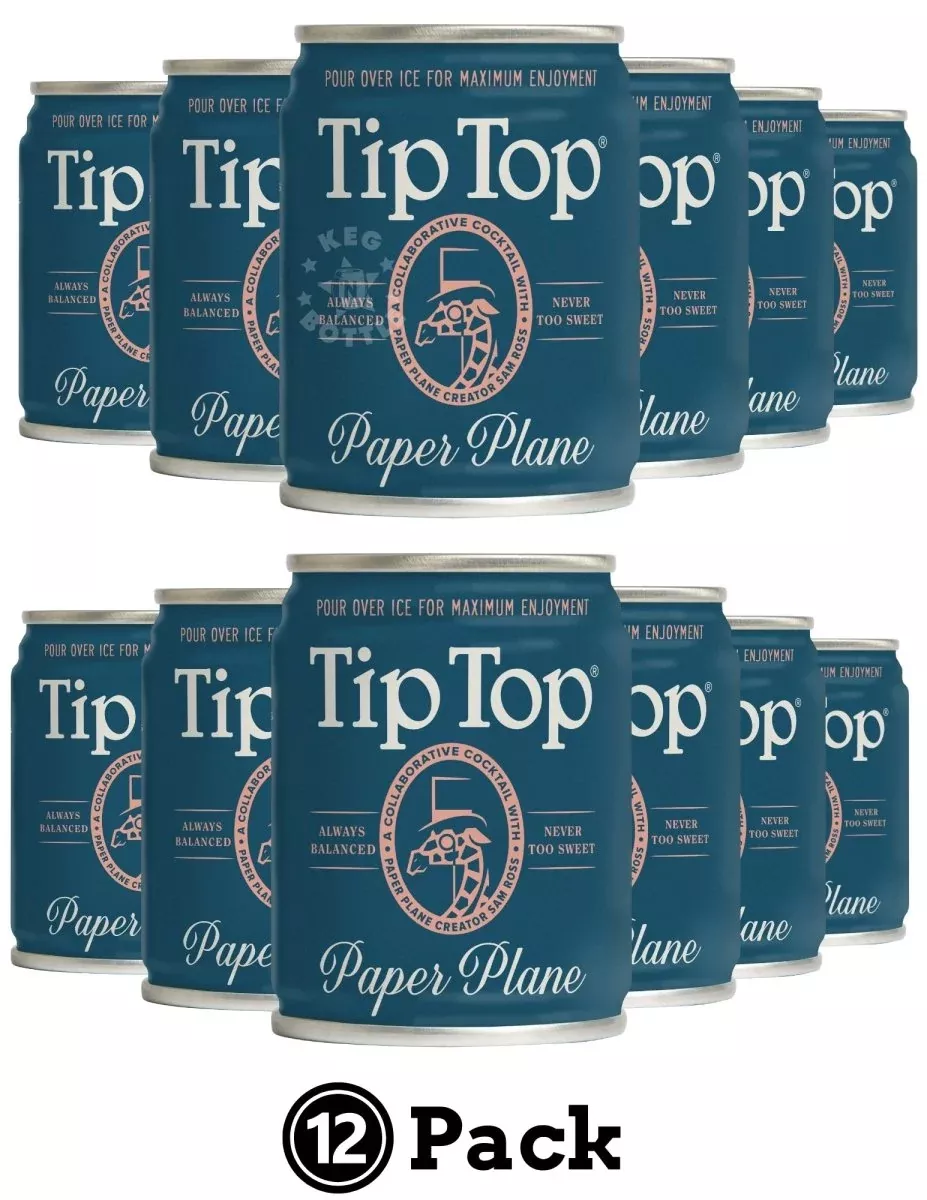 Tip Top Paper Plane Cocktail - 12 Pack (100 ml)