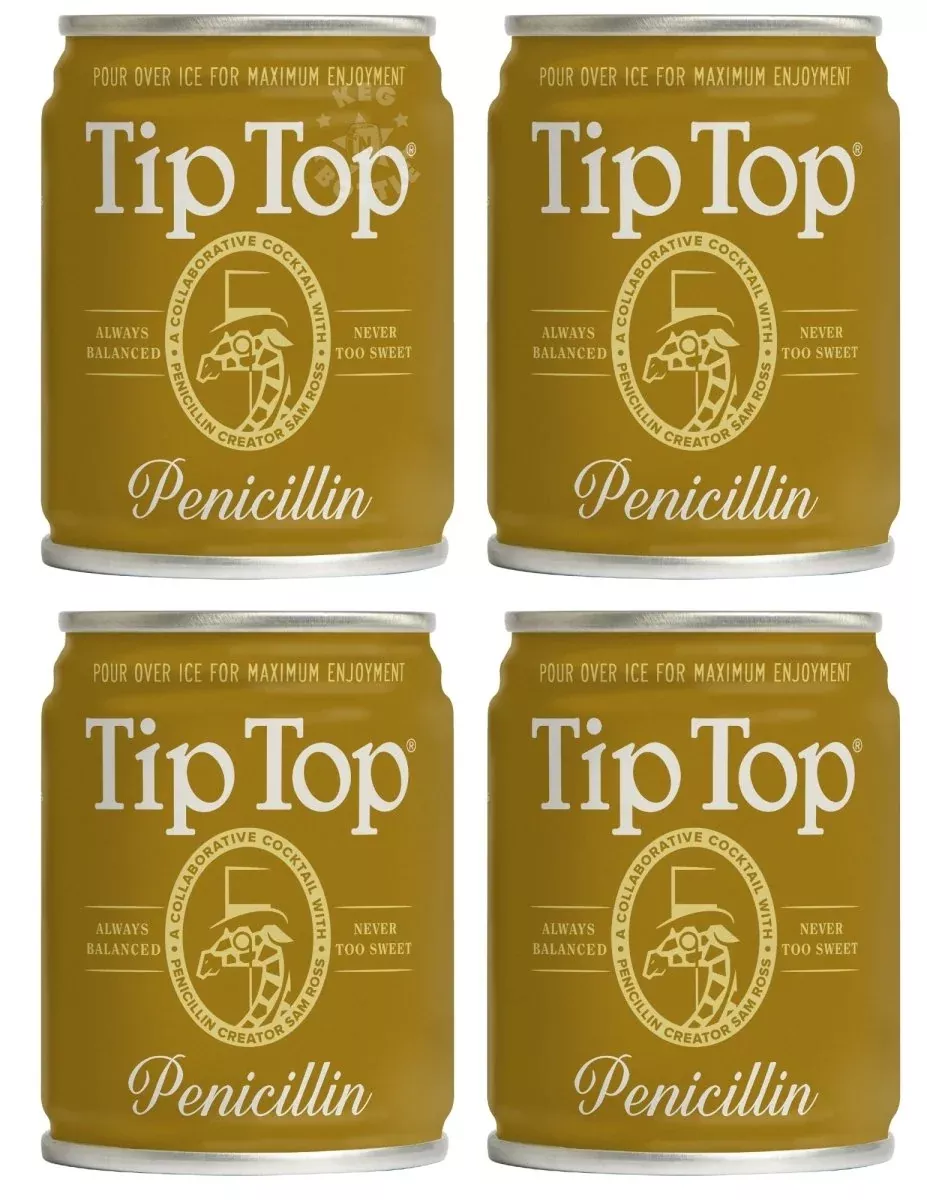 Tip Top Penicillin Cocktail - 4 Pack (100 ml)