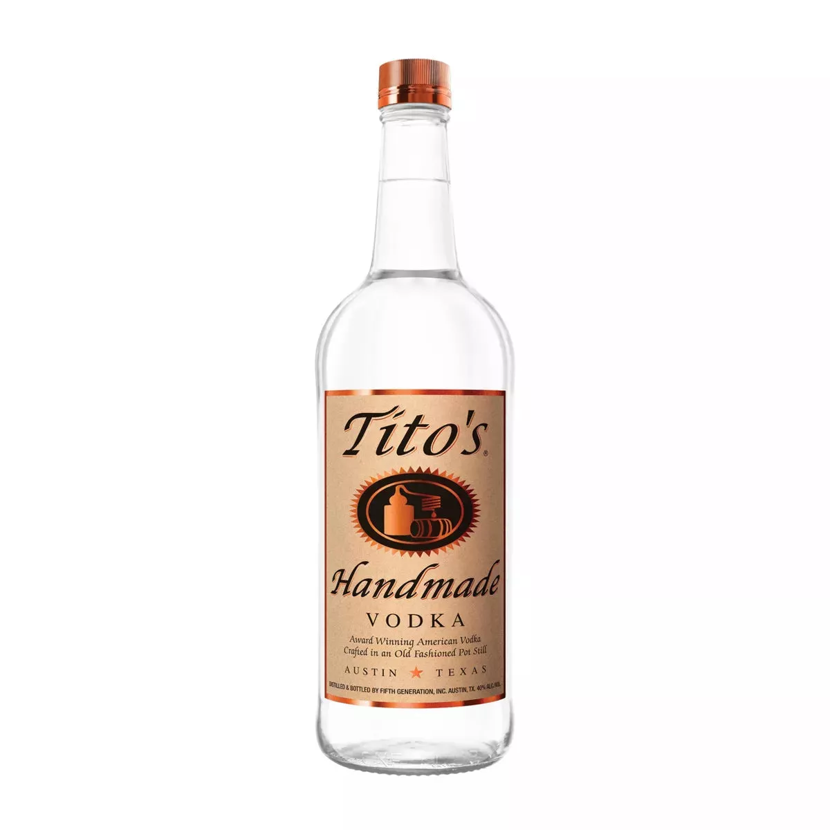Tito's Vodka Titos Handmade Vodka, 1 L