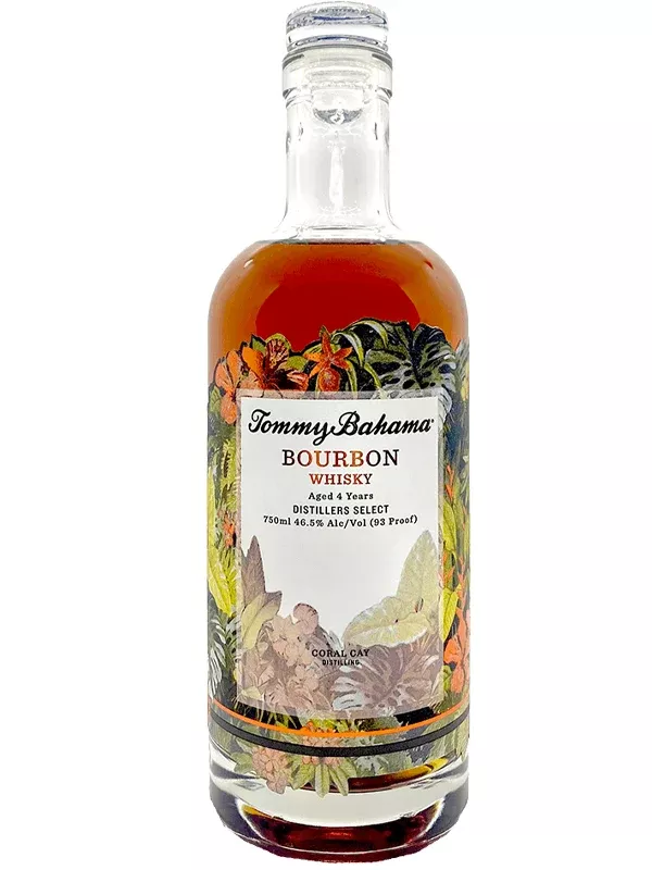 Tommy Bahama 4 Year Old Bourbon Whiskey
