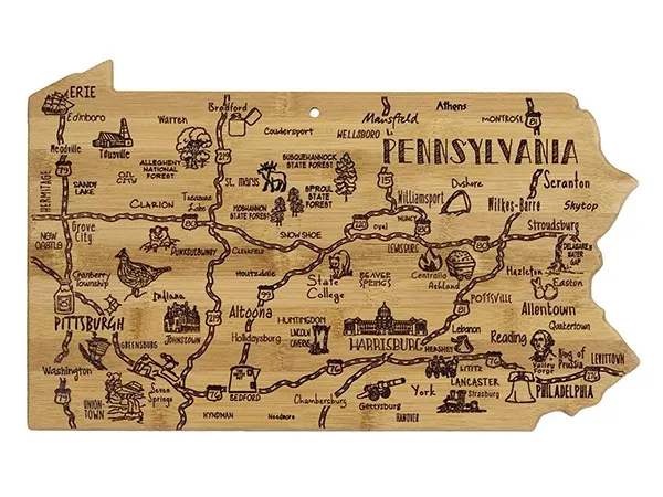 Totally Bamboo Pennsylvania Destination Board