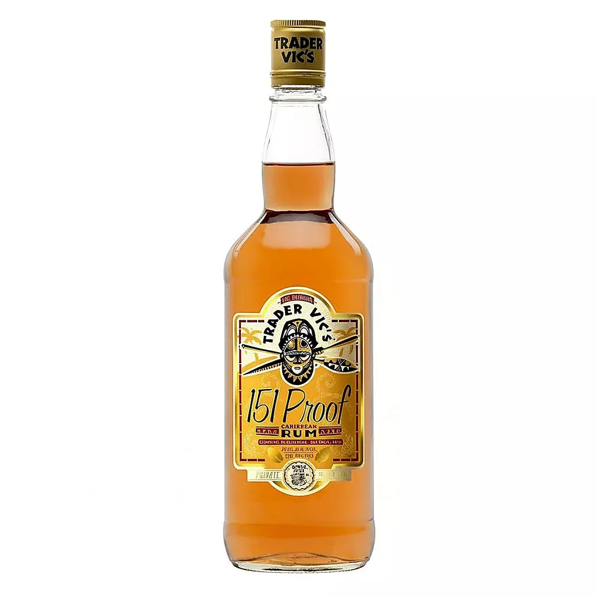 Trader Vic's Gold Rum The Original 151 1L