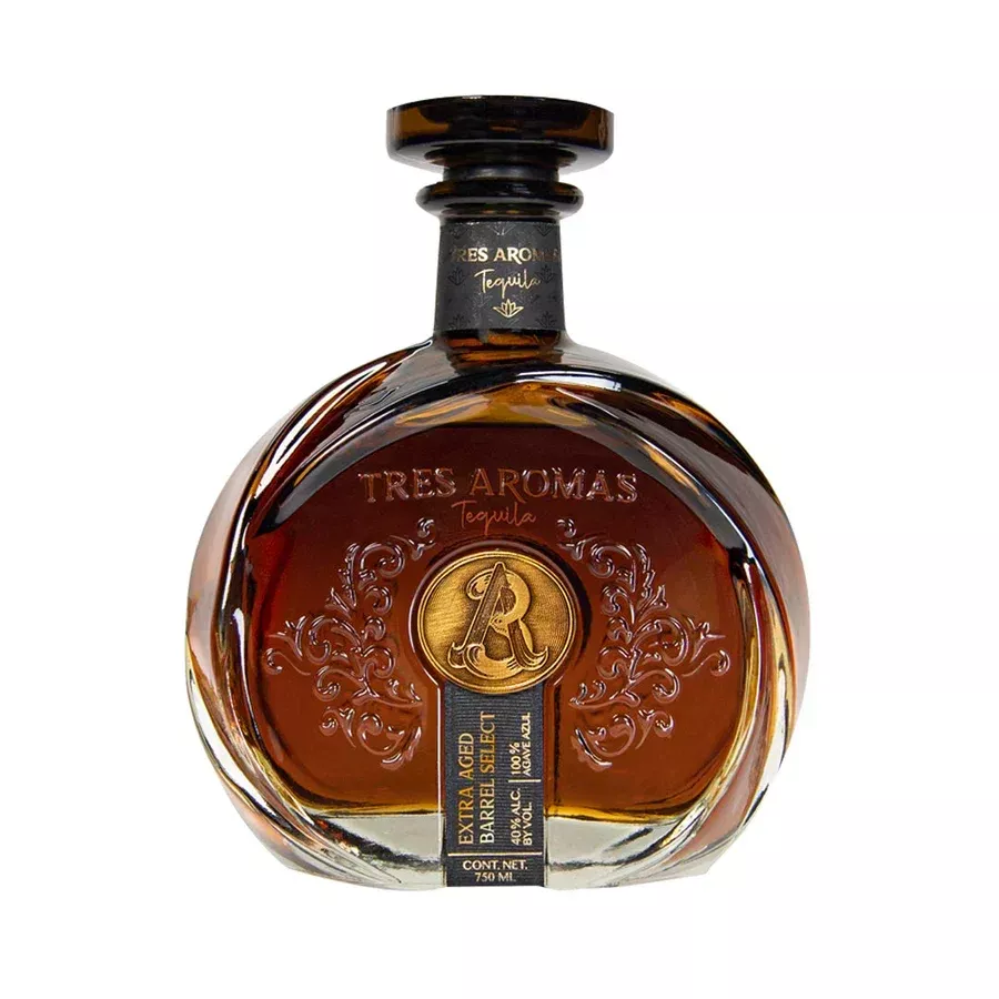 Tres Aromas Extra Aged Barrel Select Tequila 750ml