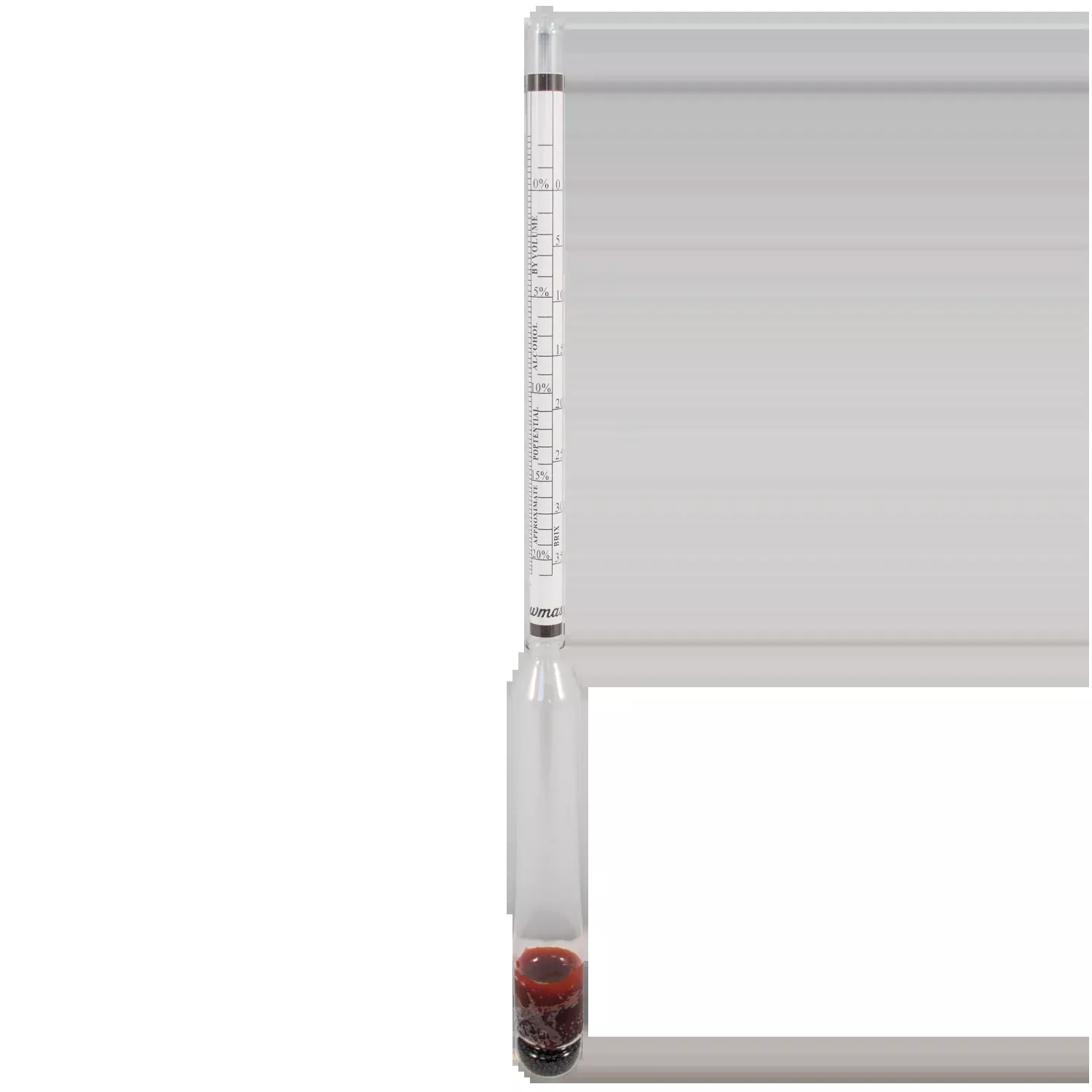 Triple Scale Hydrometer | Specific Gravity | Potential Alcohol | Brix