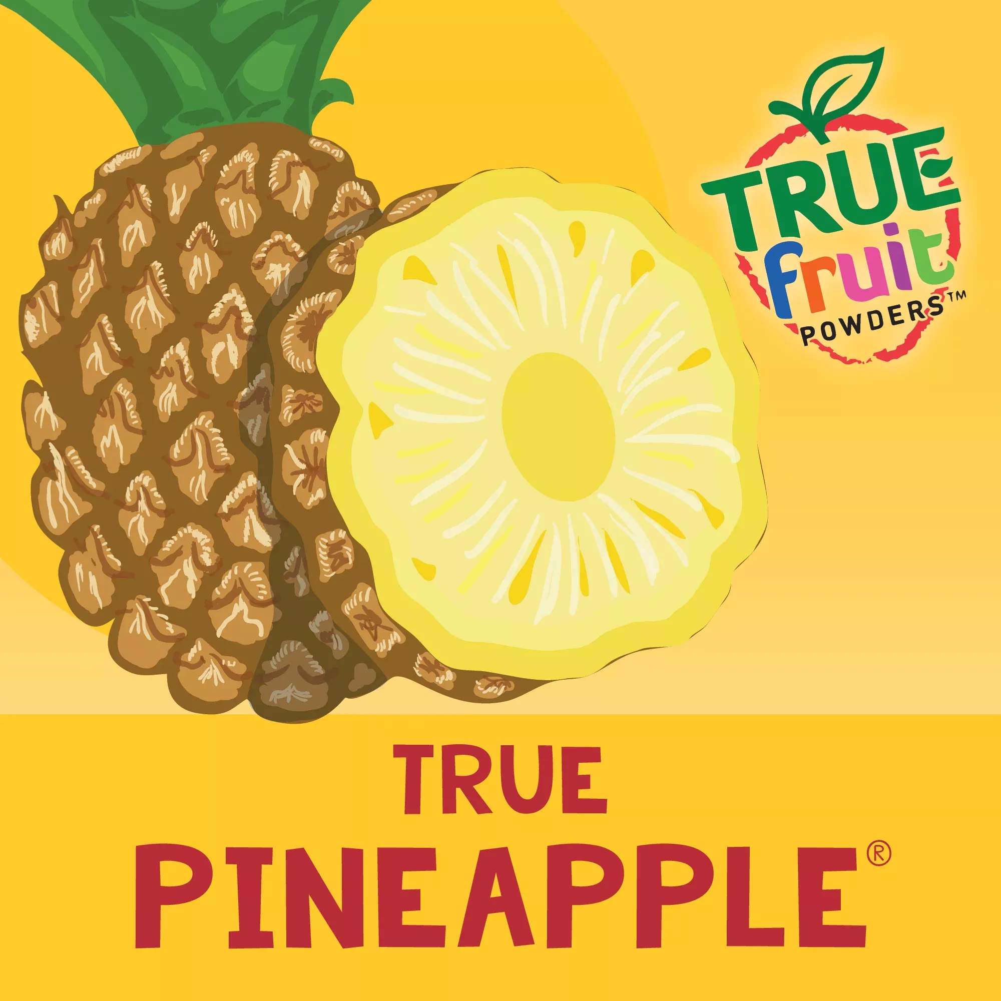 True Citrus | True Fruit Powders™ | True Pineapple Powdered Flavoring | Made with Real Pineapple Juice