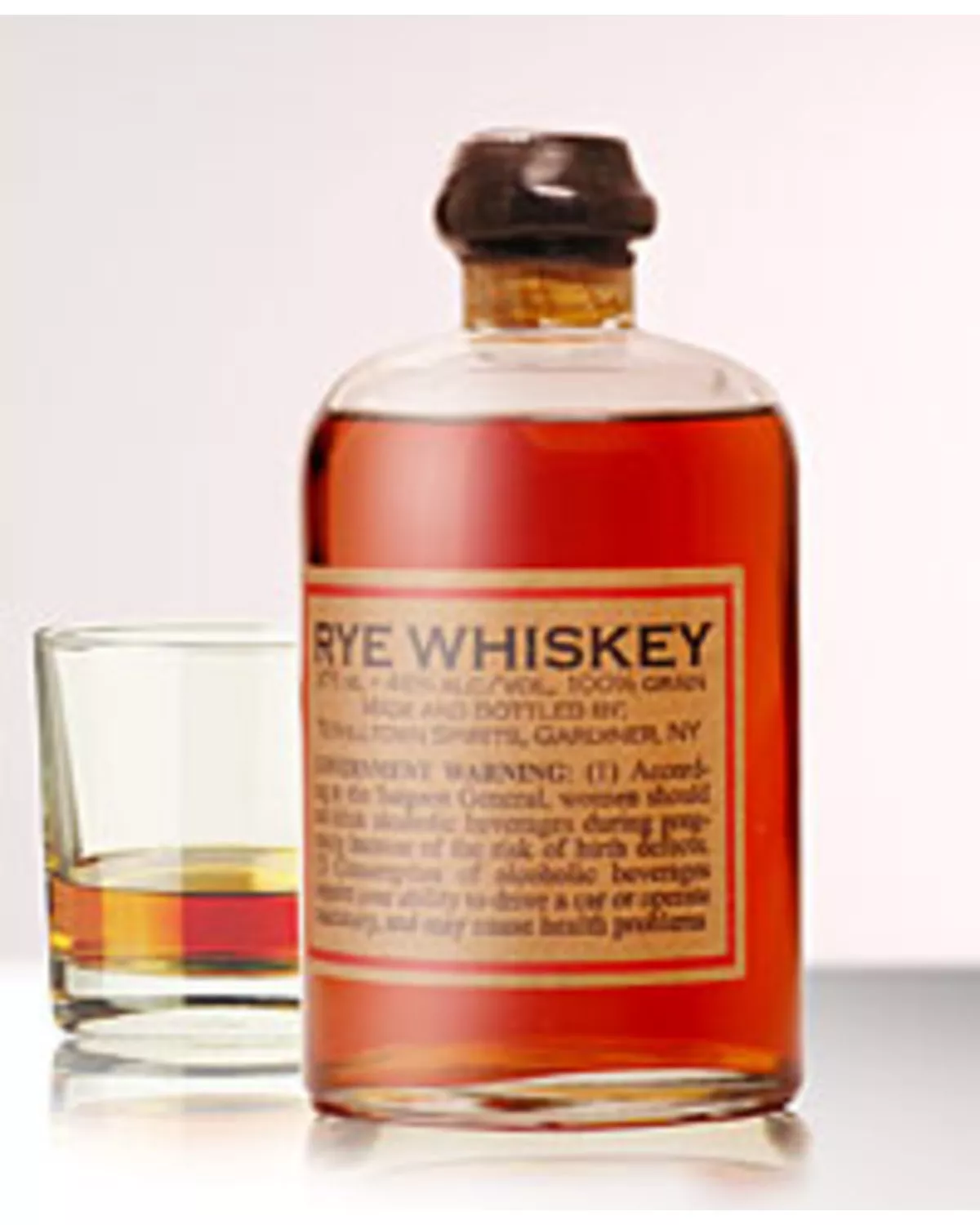 Tuthilltown Spirits Government Warning Rye Whiskey (375ml)