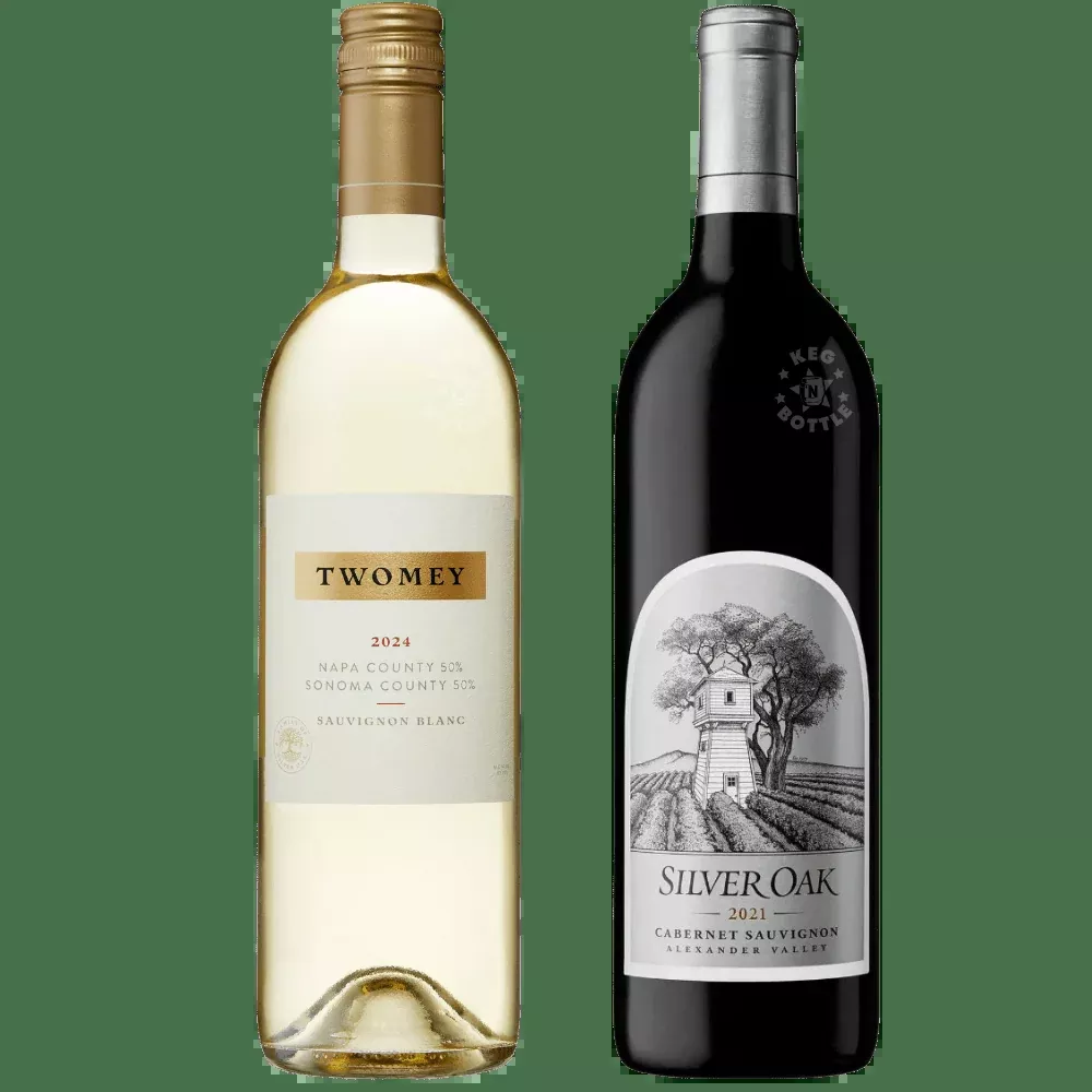 Twomey Sauvignon Blanc & Silver Oak Cabernet Bundle (2x750ml)