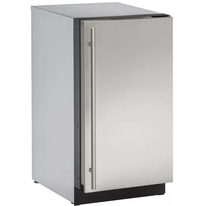 U-Line 3000 Series 18" Refrigerator - Stainless Steel Door - Left Hinge