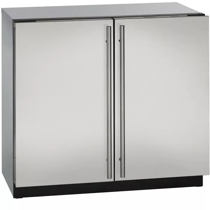 U-Line 3000 Series 36" Dual Zone Refrigerator - Stainless Door