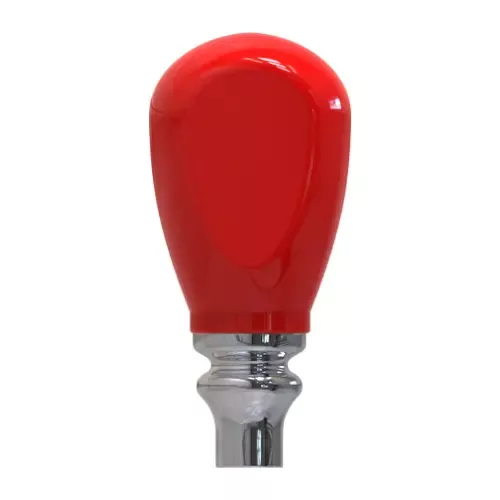 UBC A5 Red Ceramic Beer Tap Handle