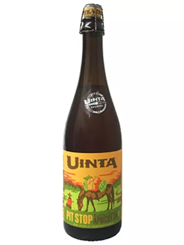 Uinta Brewing Pit Stop Kettle-Soured Apricot IPA